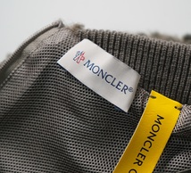 新品【 MONCLER 4 HYKE 】モンクレール ジーニアス ハイク 21-22AW TEDDY FLEECE/アウターとしても◎/プルオーバーニットボアフリース XS_画像9