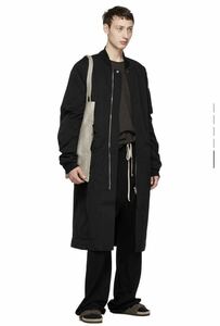 Красота Рик Оуэнс Drkshdw Flight Bomber Pail Rick Owens Dark Shadow Bomber Jacket Court Ma-1 M Michael Ready