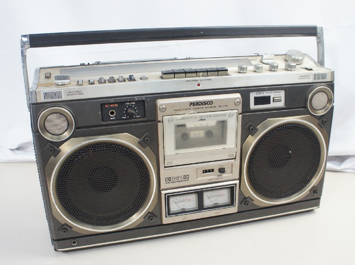 希少!極上!高級バブルラジカセHITACHI パディスコTRK-8800 作動品