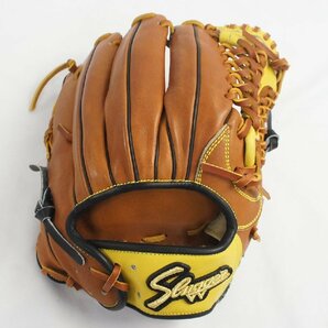 10●【未使用】KUBOTA Slugger BASEBALL 久保田スラッガー 鳥谷敬 引退記念グラブ レギラ グローブ 野球 収納袋付●3782N2 /40ｂの画像2