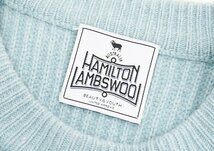 ◇【BEAUTY&YOUTH UNITED ARROWS ビューティー＆ユース ユナイテッドアローズ】HAMILTON LAMBSWOOL ニット ミント_画像4