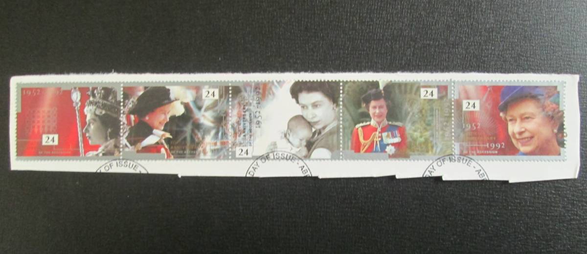 A2266 英国切手 エリザベス女王大量 コレクション 使用済切手/官製 