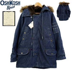 [B2024][ новый товар ][ редкий модель ]OSHKOSH Oshkosh N-3B "куртка пилота" Denim жакет Denim пальто размер L