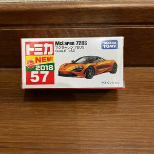 【新品未開封　新車シール付】マクラーレン　720S No.57 2018