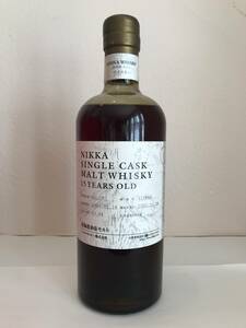 未開栓 NIKKA ニッカ シングルカスク モルトウイスキー 余市 15年 1986-2002 ニッカウヰスキー 750ml 63.6％ ジャパニーズウイスキー