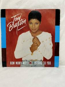 ◎C195◎LP レコード TONI BRAXTON トニー・ブラクストン/HOW MANY WAYS I BELONG TO YOU/US盤