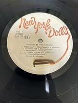 ◎C368◎LP レコード NEW YORK DOLLS ニューヨーク・ドールズ/JOHNNY THUNDERS ジョニーサンダース/シルベイン/ヨハンセン_画像4