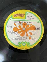 ●C453●LP レコード Peppino Di Capri & I New Rockers ペピーノ・ディ・カプリ シャンソン_画像6