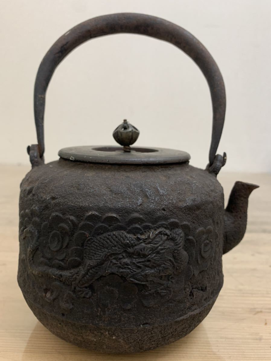 ヤフオク! -「骨董品」(鉄瓶) (鉄製)の落札相場・落札価格