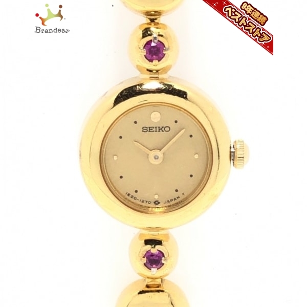 絶賛 SEIKO セイコー 1E20-0290 腕時計 品 レディース | tunegocio.pe
