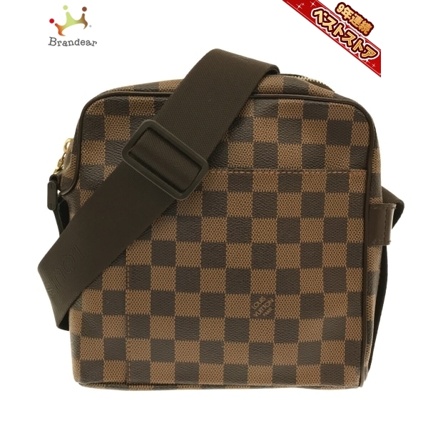 ルイヴィトン LOUIS VUITTON ショルダーバッグ N41442 オラフPM ダミエ ...