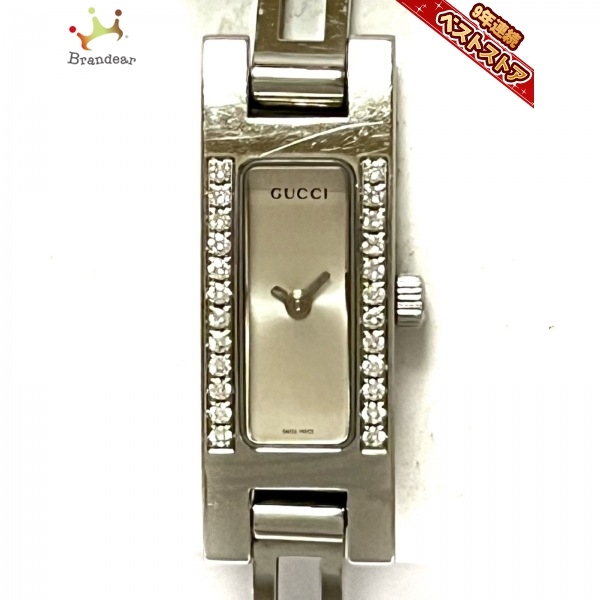 日本販促品 未使用! GUCCI グッチ トルナヴォーニ 4pダイヤ付き