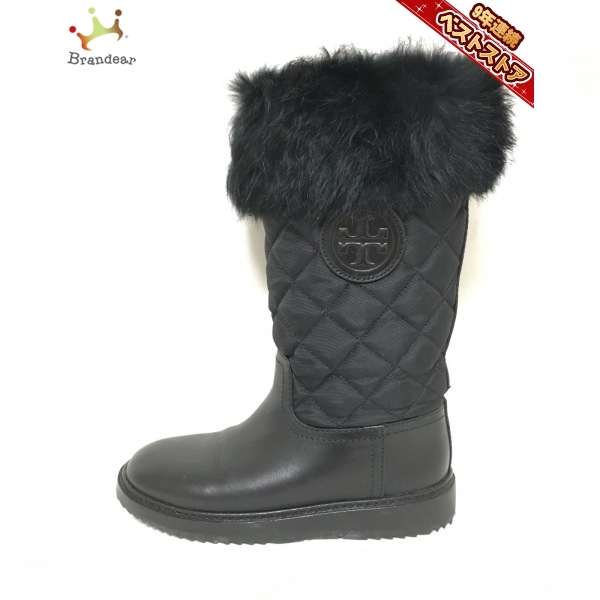 万 未使用☆トリーバーチ TORY BURCH COOPER SHEARLING BOOTIE ショート ブーツ ムートン US8 JP25cm  本革 カーキ系 ファッション ブランド別 トリーバーチ 