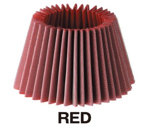 BLITZ (ブリッツ) SUS POWER CORE TYPE LM (サスパワーコアタイプLM) 交換用フィルター RED (E3/E4コア用) 55