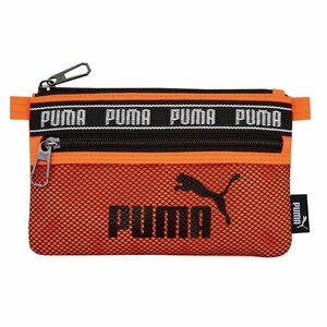 【即決】◇メッシュポケットペンケース◇クツワ / PUMA / プーマ / オレンジ / PM263OR