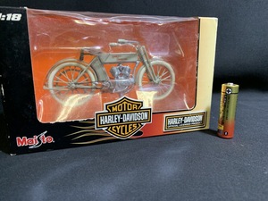 『Maisto製 1/18 Harley-Davidson 1909 TWIN 5D V-TWIN ハーレー ダビッドソン』