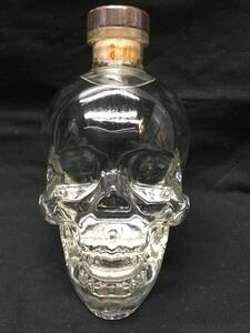 古酒　5★　未開栓　★　　Crystal Head Vodka/クリスタル ヘッド ウォッカ　　40度　　750ml　プレミアムウォッカ　骸骨ボトル