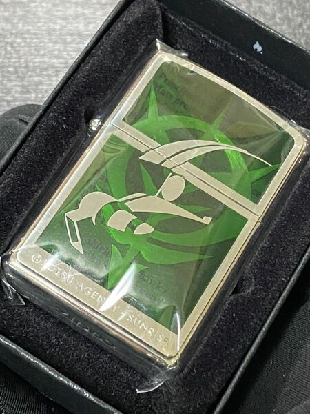 zippo 機動戦士ガンダム ザク 厚メタル 希少モデル 2004年製 MOBILE SUIT GANDAM ZAKU シルバーインナー 2003年製 ケース 保証書付き