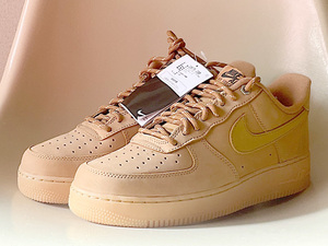 ナイキ｜NIKE AIR FORCE 1 '07 WB *CJ9179-200*【27.5cm】FLAX WHEAT フラックス ウィート ライトブラウン エアフォース ロー