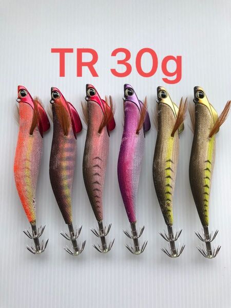 バレーヒル スクイッドシーカー 30 レギュラー ティップラン エギ6本セット tr