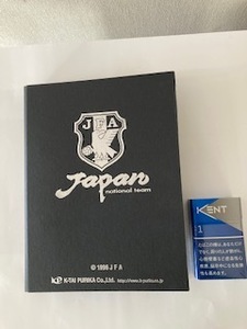 96 JFA OFFICIAL　サッカー ４Pシートアルバム＋４Pシート １０枚付き （未使用）K-TAI PURIKA ノベルティー？アルバム