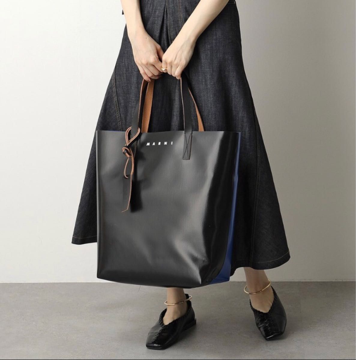 純正ファッション セール❗️MARNIマル二MARKETテックウール スモール