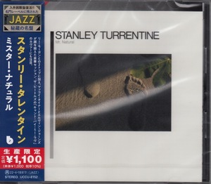 【CD】スタンリー・タレンタイン　/　ミスター・ナチュラル　/　新品CD　JAZZ秘蔵の名盤【新品：送料100円】