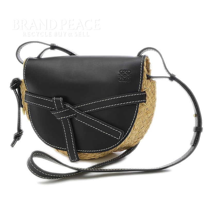 LOEWE/ロエベ/ゲートバッグ/スモール/ラフィア/バッグ www.pothashang.in