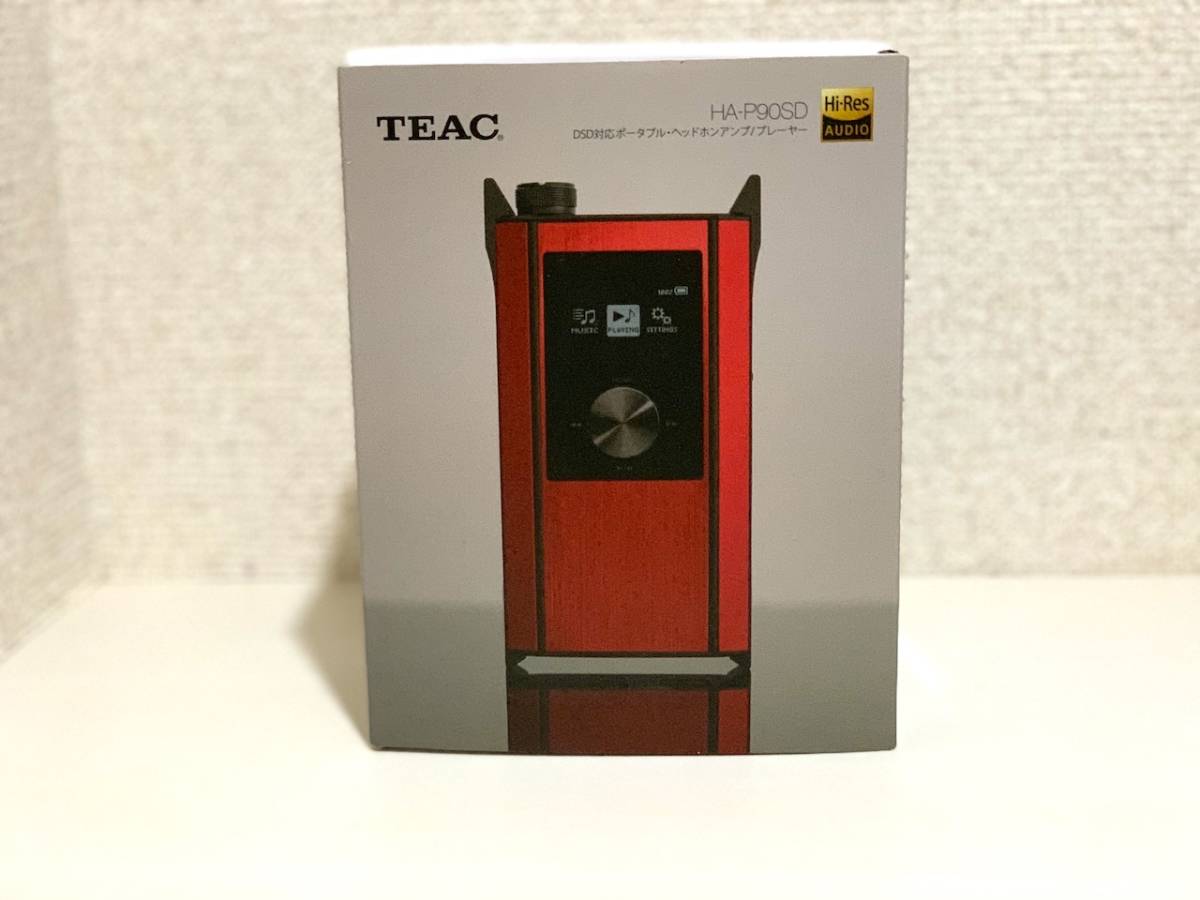 新品同様・超高音質DAP】ほぼ未使用 TEAC HA-P90SD ポータブルアンプ