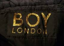 BOY LONDON ヴィンテージ　キルティング黒ミニスカート_画像3