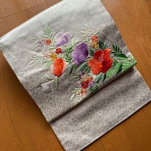 名古屋帯 豪華刺繍