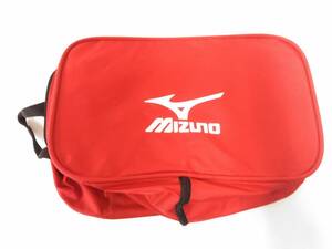 送料無料 [〒116-1693] mizuno シューズケース レッド ミズノ ゴルフ 薄型