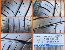 230119-04 FALKEN ZIEX ZE914 ラジアルタイヤ+RAYS DAYTONA-S 17inch Wheel PRIUS/WISH/IMPREZA/86 など_画像9