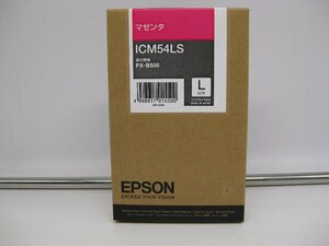 『10個入荷』◎未使用・開封品◎EPSON/エプソン◎純正インクカートリッジ◎マゼンタ[ICM54LS] ◎適合機種PX-B500◎Lサイズ　 K1686