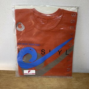 激レア　SKYLINEISSEY　MIYAKE　コラボTシャツ　新品未使用　橙/オレンジ　デッドストック　　　　K2636