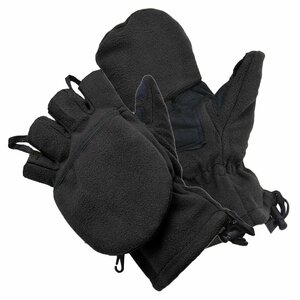 Rothco ミトン 防寒手袋 スナイパーグローブ [ ブラック / Mサイズ ] ACUカモ Lサイズ | 革手袋