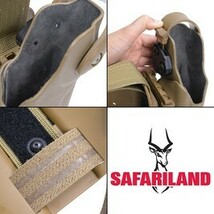 Safariland レッグホルスター 米海兵隊仕様 M45A1+X300対応 CB 右用 サファリランド 米国製_画像7