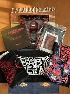 BABYMETAL goods set T-shirt 3 sheets, towel 2 sheets CD+Blu-ray METAL RESISTANCE-THE ONE LIMITED EDITION- baby metal 