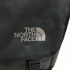 ◆THE NORTH FACE ノースフェイス #T266/T666 ロゴプリント メッセンジャーバッグ 黒 ブラック ショルダーバッグ メンズ アウトドアの画像3