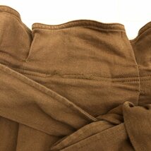 ●Rey BEAMS ビームス リボン付 ロングスカート 0 キャメルブラウン レディース 女性用_画像5