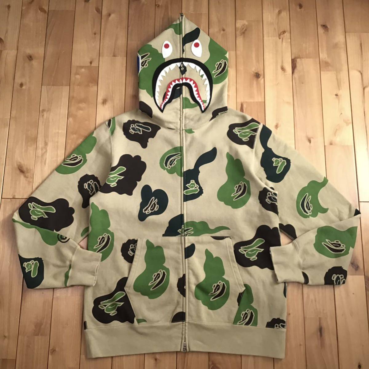 2023年最新】Yahoo!オークション -bape shark hoodie 2xlの中古品