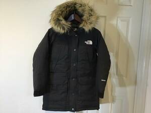 ★☆美品 THE NORTH FACE ノースフェイス MOUNTAIN DOWN COAT NDW91835 Sサイズ / Kブラック GORE-TEX 国内正規品☆★