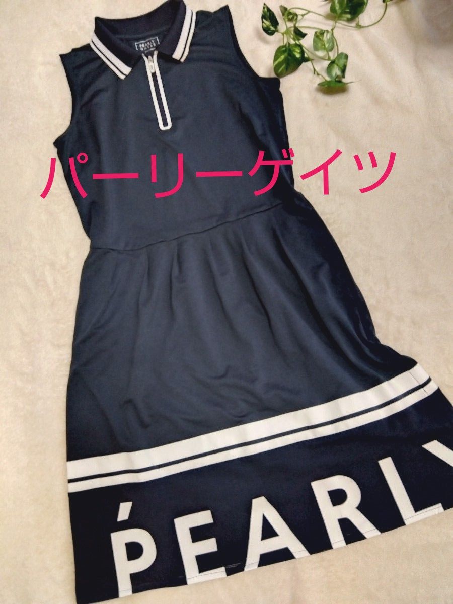 美品 パーリーゲイツ レインウェア 1 レディース レインワンピース