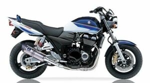 【送料800円】IXIL(イクシル) SUZUKI GSX1400 '01-'04 SOVE オーバル 左右2本出し スリップオン マフラー