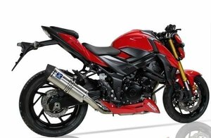 【送料800円】IXIL(イクシル) SUZUKI GSR750 '11-'16/GSX-S 750 '17 SOVE オーバル スリップオン マフラー