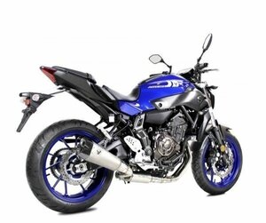 【送料800円】IXRACE YAMAHA MT07 '14-'18 M10 ヘキサゴン デュアルエンド フルEX マフラー