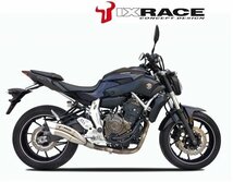 【送料800円】IXRACE YAMAHA ヤマハ MT 07 14-15/MOTO CAGE 14-15 Z7 ツインアップ スリップマフラー_画像1