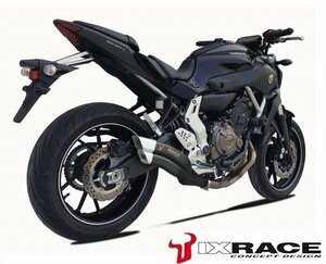 【送料800円】IXRACE YAMAHA ヤマハ XSR 700 2016 Z7B ツインアップ スリップマフラー