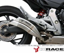 【送料800円】IXRACE YAMAHA ヤマハ MT 07 14-15/MOTO CAGE 14-15 Z7 ツインアップ スリップマフラー_画像4