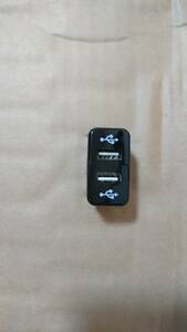  free shipping Toyota Sienta (B) NCP81G NCP85G USB 2 port charge switch hole 